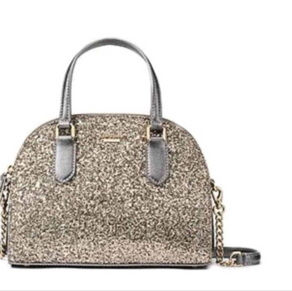Kate Spade mini Reilly laurel way glitter
